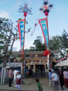 大川村豊年祭オンプール
