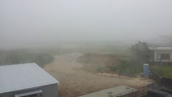 台風の様子